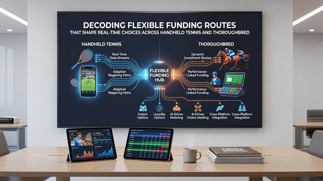 Realtime analyse van financieringsroutes die keuzes beïnvloeden bij tennis- en paardenrennenmarkten