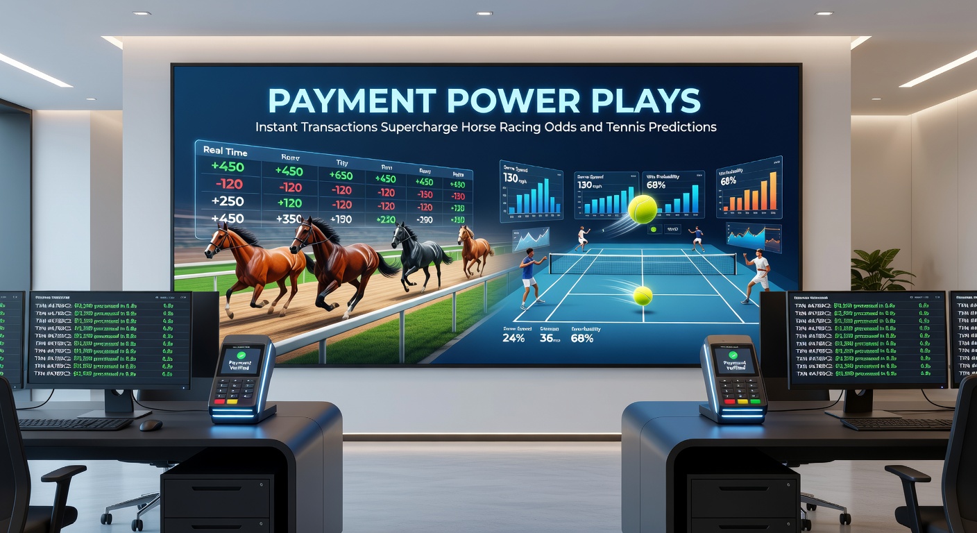 Live tennis match met overlay van odds en instant bet icoontjes