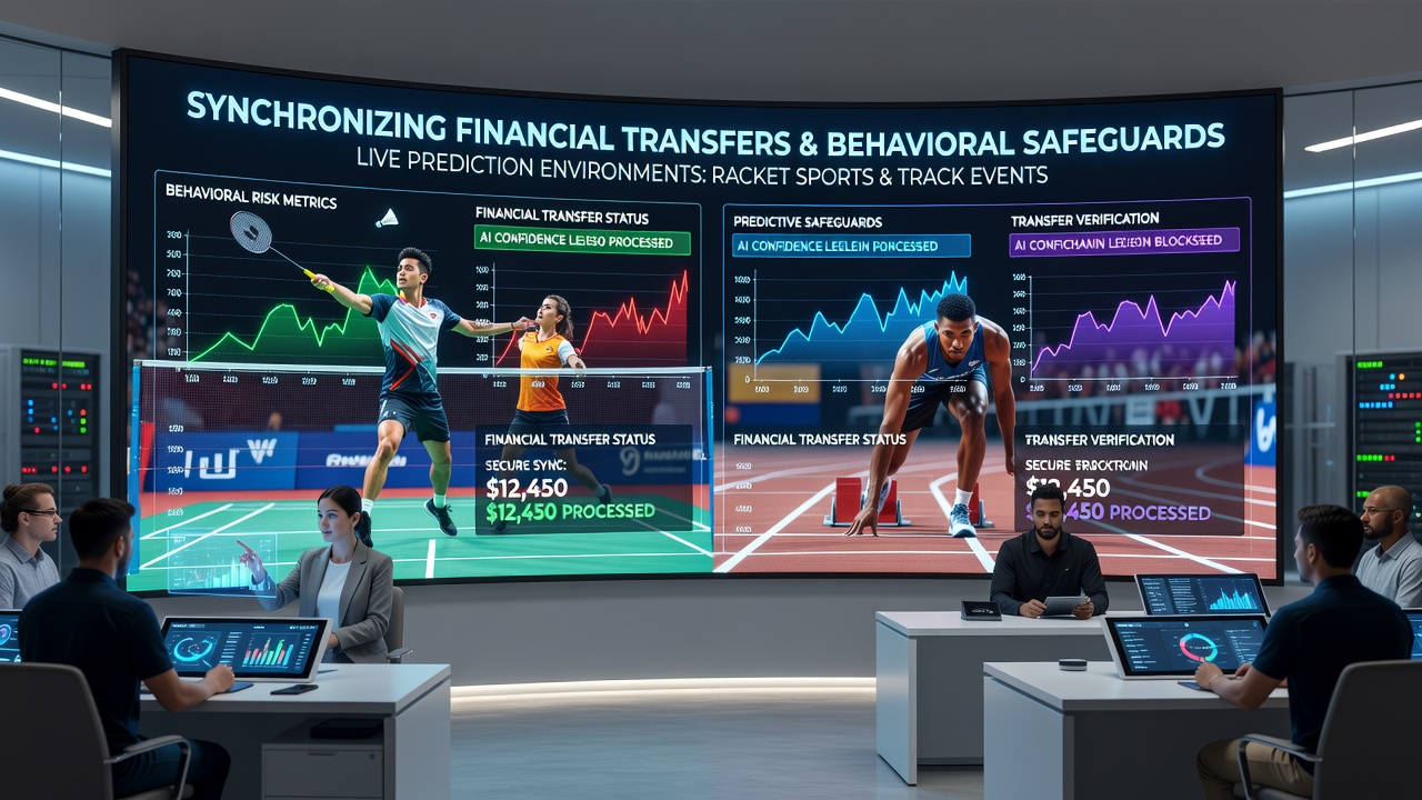 Live weddenschapsinterface met realtime betalingen en gedragscontroles voor tennis en atletiek