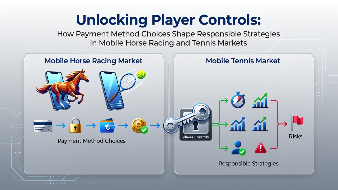 Mobiele interfaces voor paardenrennen en tennisweddenschappen met betalingsopties